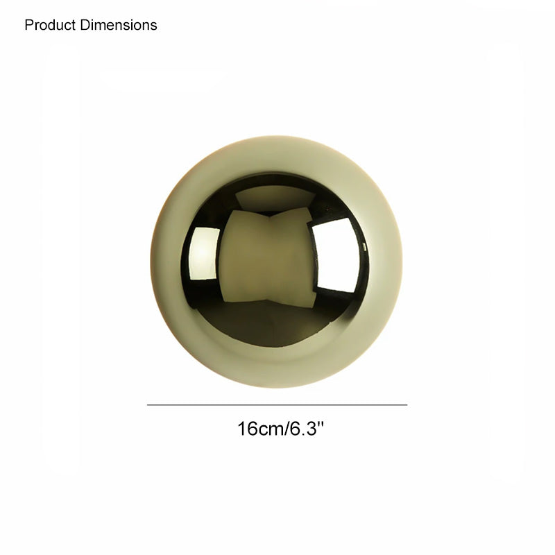WOMO Eclipse Small Round Wall Sconce-WM6037