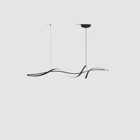 WOMO Black Spiral Led Pendant Light-WM2299