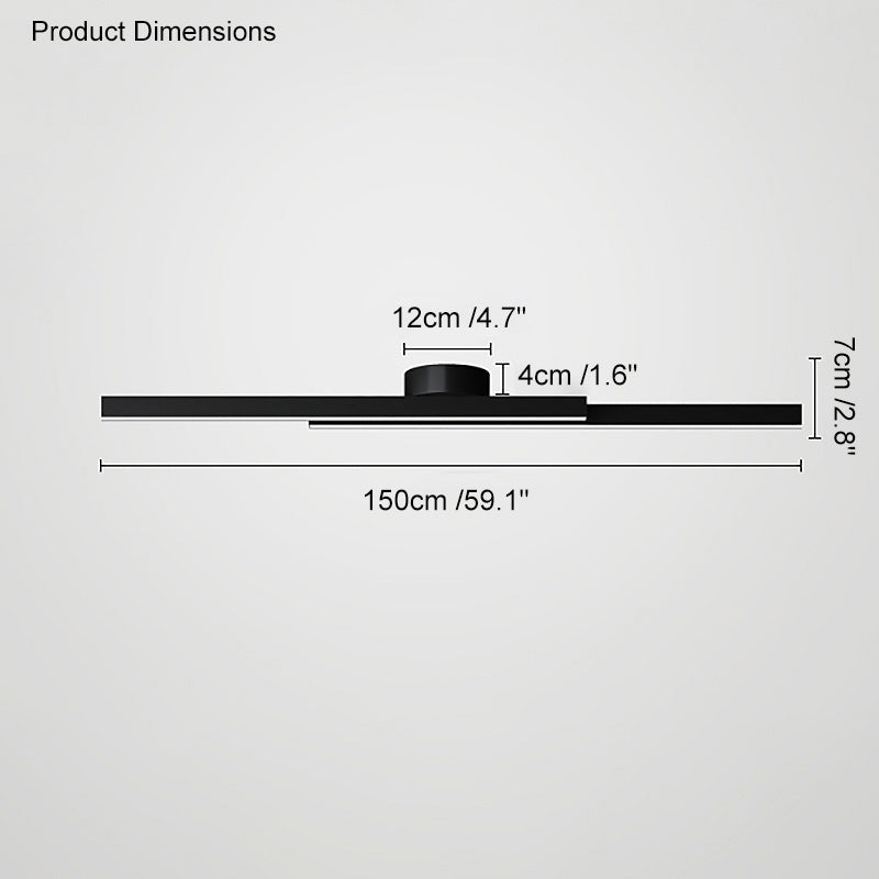 WOMO Dimmable Linear Ceiling Light-WM1005