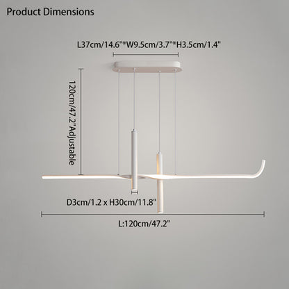 WOMO Spotlight Linear Pendant Light-WM2023