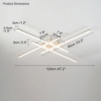 WOMO Simple Low Profile Flush Mount Ceiling Light-WM1004