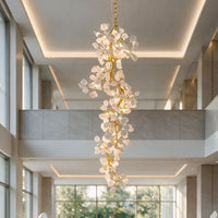 WOMO Ginkgo Staircase Chandelier-WM3355