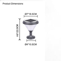 WOMO Solar Pillar Light-WM9105