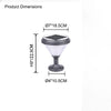 WOMO Solar Pillar Light-WM9105 thumbnail
