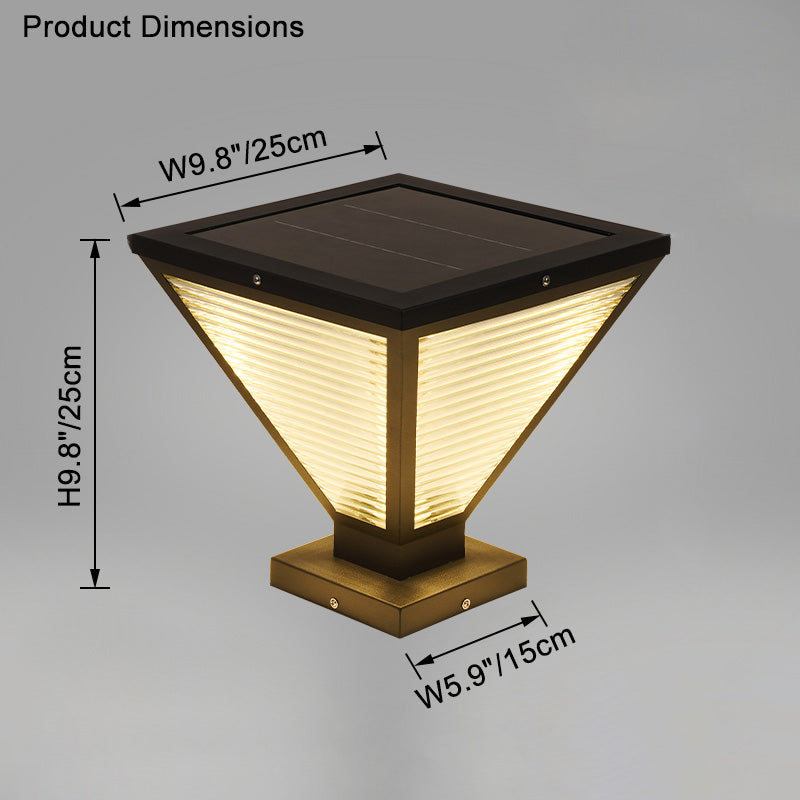 WOMO Solar Pillar Light-WM9142