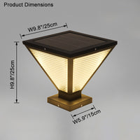 WOMO Solar Pillar Light-WM9142