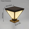 WOMO Solar Pillar Light-WM9142 thumbnail