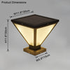 WOMO Solar Pillar Light-WM9142 thumbnail