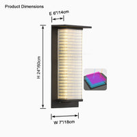 WOMO Solar Wall Light-WM9176