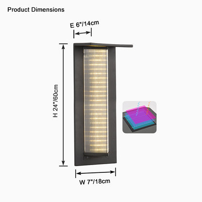 WOMO Solar Wall Light-WM9177