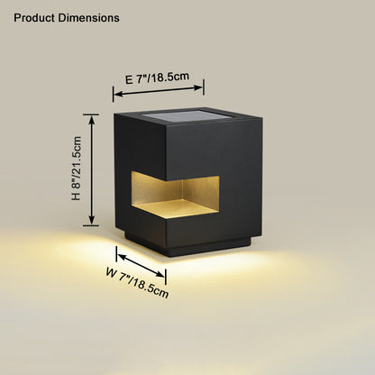 WOMO Solar Pillar Light-WM9178