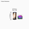 WOMO Decorative Solar Bollard Light-WM9179 thumbnail