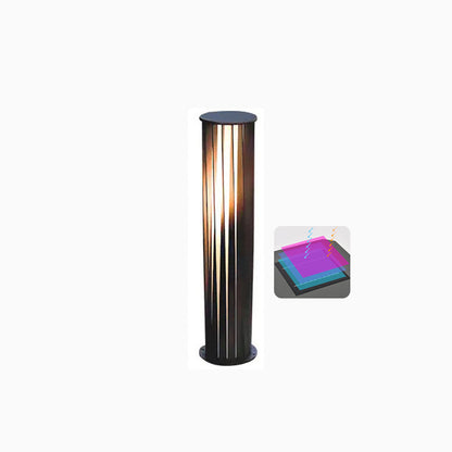 WOMO Decorative Solar Bollard Light-WM9179