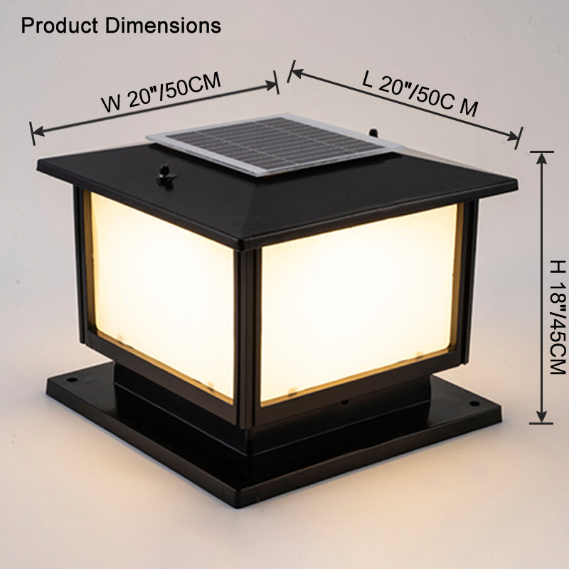 WOMO Solar Pillar Light-WM9219