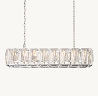 WOMO Crystal Rectangular Chandelier – Harlow