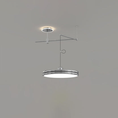 WOMO Disc Offset Pendant Light-WM2251