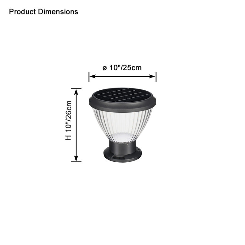 WOMO Solar Pillar Light-WM9108