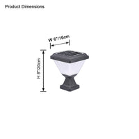 WOMO Solar Pillar Light-WM9106