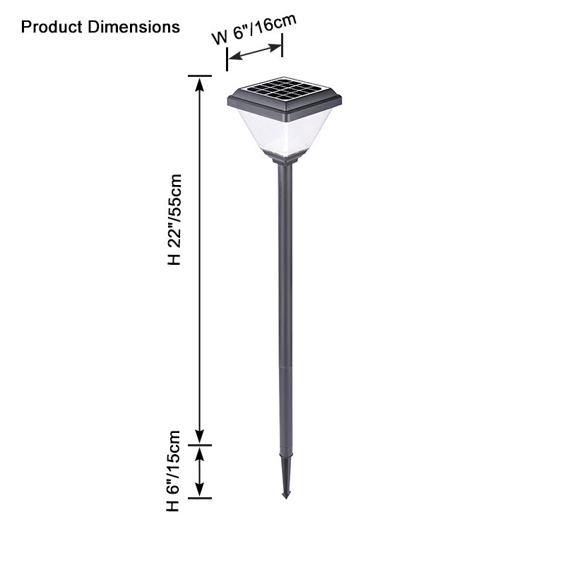 WOMO Solar Lawn Stake Light-WM9090