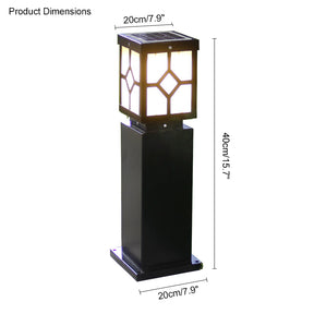 WOMO Solar Bollard Light-WM9042