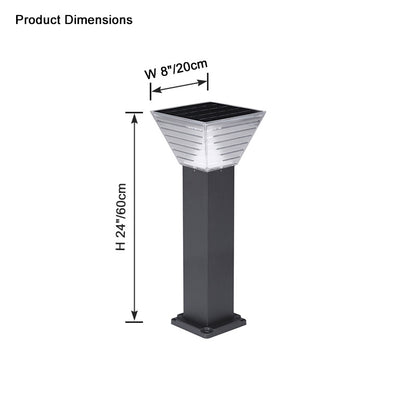 WOMO Solar Bollard Light-WM9095