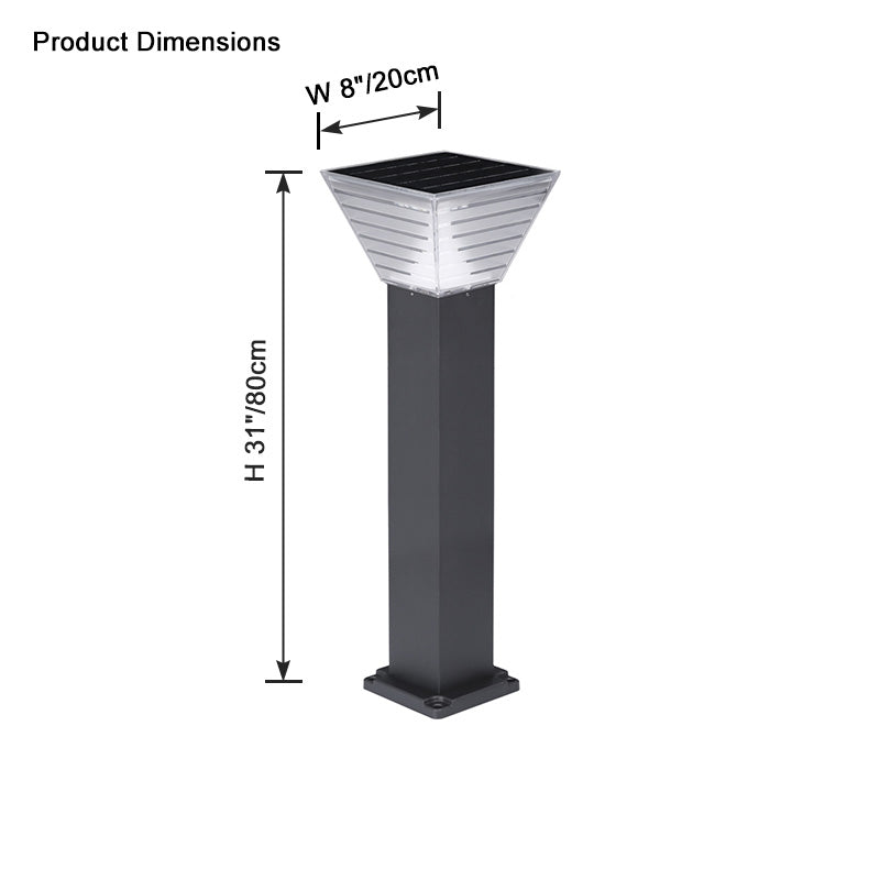 WOMO Solar Bollard Light-WM9095