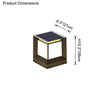 WOMO Solar Pillar Light With Dimmer-WM9058 thumbnail