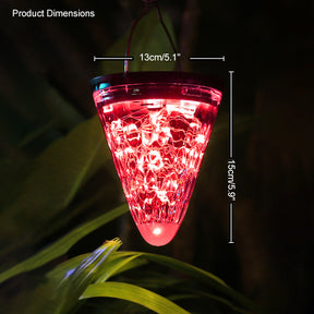 WOMO Solar Hanging Strawberry Hue Lantern-WM9040