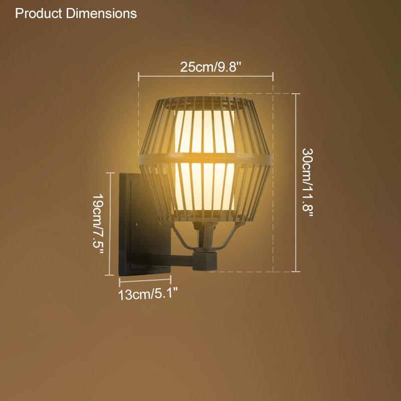 WOMO Solar Wall Lantern-WM9038