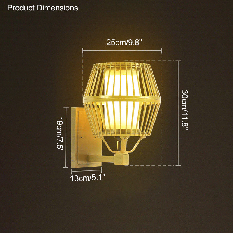 WOMO Solar Wall Lantern-WM9038