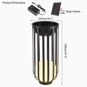 WOMO Solar Rechargeable Patio Floor Light-WM9004