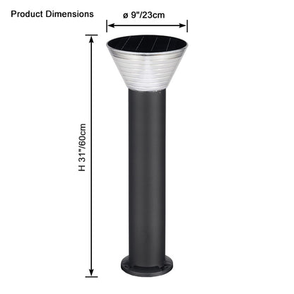 WOMO Solar Bollard Light-WM9096