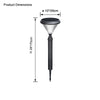 WOMO Solar Garden Stake Light-WM9094 thumbnail