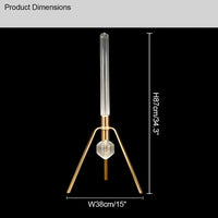WOMO Cypher Vertical/Horizontal Glass Pendant light-WM2153