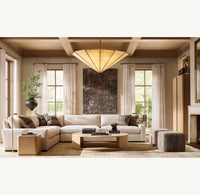WOMO Alabaster Umbrella Chandelier - Lucette