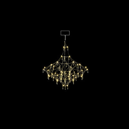 WOMO Large Sculptural Crystal Chandelier-WM2201