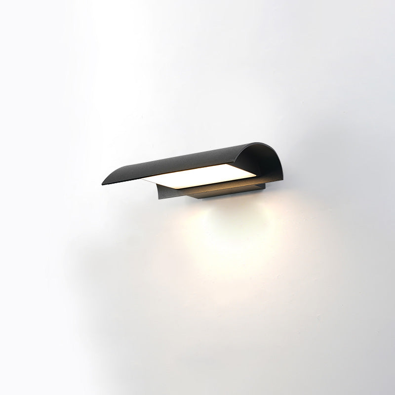 WOMO Curved Outdoor Wall Light-WM9070