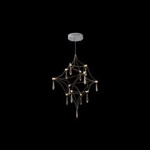 WOMO Large Sculptural Crystal Chandelier-WM2201