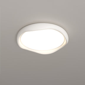 WOMO White Wavy Round Ceiling Light-WM1109