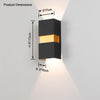 WOMO Up Down Outdoor Wall Light-WM9163 thumbnail
