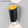 WOMO Cylinder Up Down Outdoor Wall Light-WM9139 thumbnail