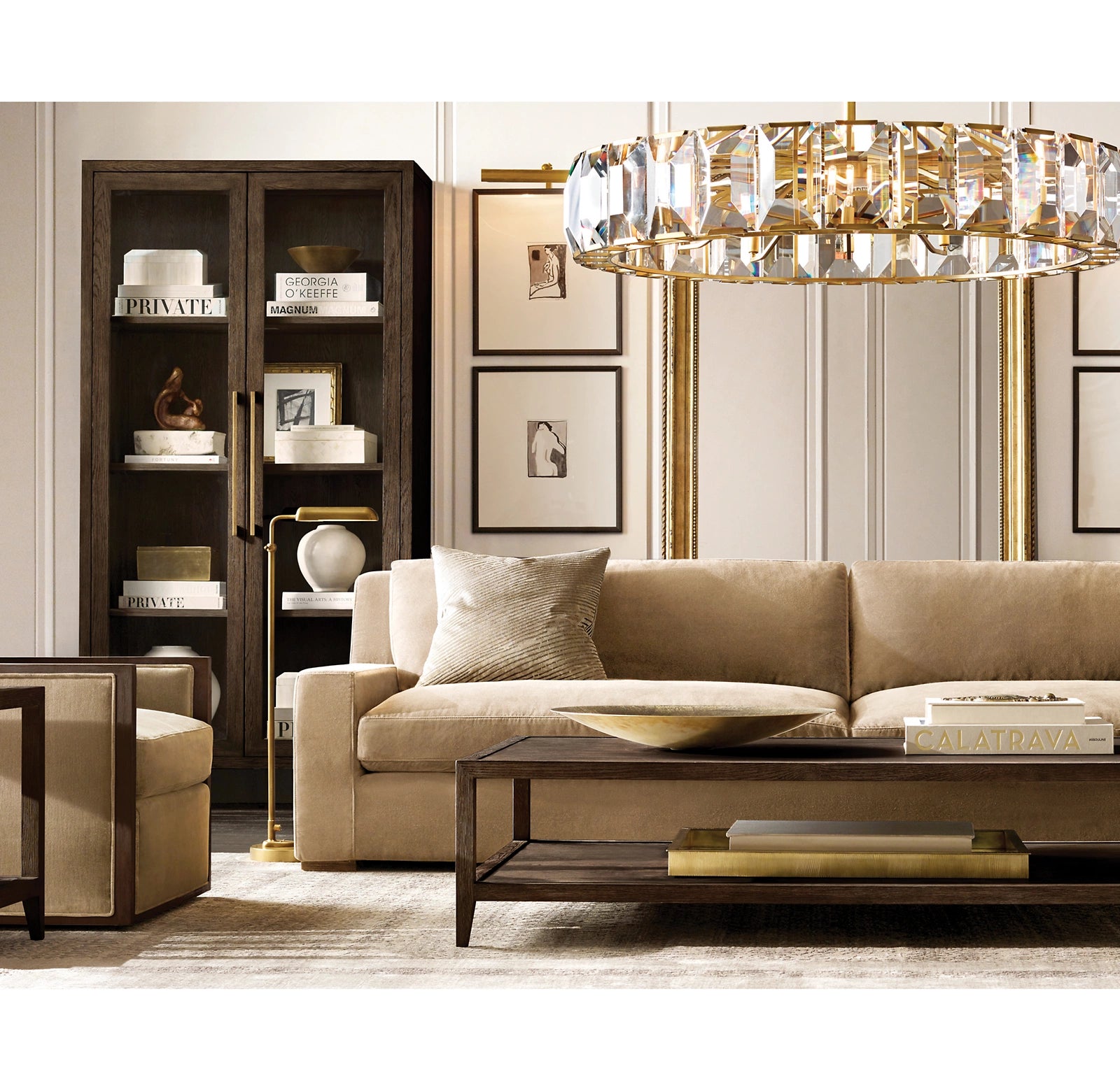 WOMO Crystal Round Chandelier – Harlow