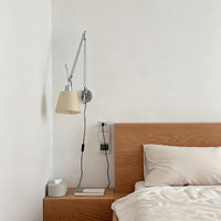 WOMO Mid Century Modern Swing Arm Wall Lamp-WM3204