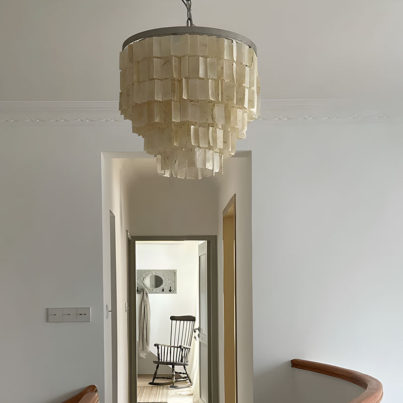 WOMO Art Deco Cone Shell Chandelier-WM3207