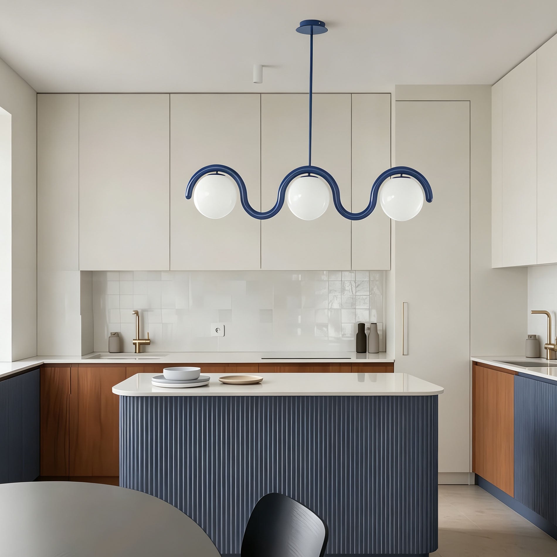 WOMO Modern Minimalist Linear Pendant Light-WM3211