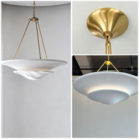 WOMO Wabi-sabi Crystal Cone Pendant Light-WM3215