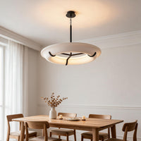 WOMO Wabi-sabi Plaster Round Chandelier-WM3217