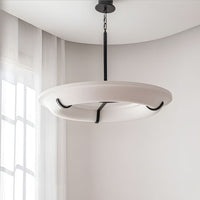 WOMO Wabi-sabi Plaster Round Chandelier-WM3217