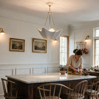WOMO Wabi-sabi Plaster Flower Chandelier-WM3218