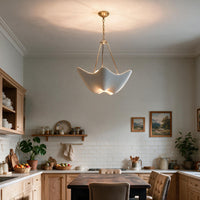 WOMO Wabi-sabi Plaster Flower Chandelier-WM3218